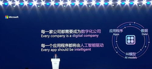 微软大中华区董事长 未来每一家公司的每一个应用程序都将由人工智能来驱动